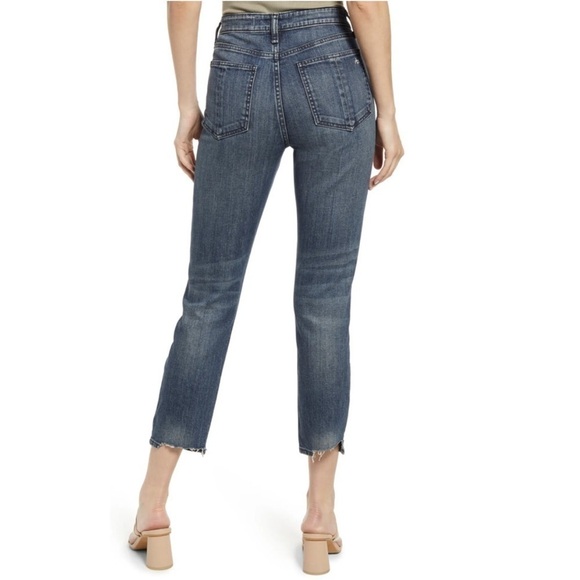 Rag & Bone Nina High Rise Ankle Cigarette Vallery Jeans Size 28 New with tags! - Picture 3 of 16
